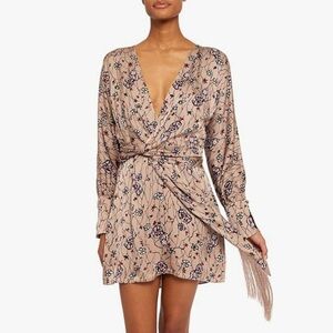 Joie Ronnie Floral Long Sleeve Wrap Dress